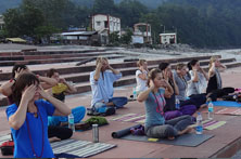 Yoga Centers in the Himalayas, India