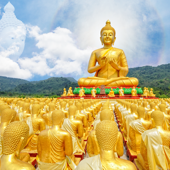 Golden Triangle with Buddha