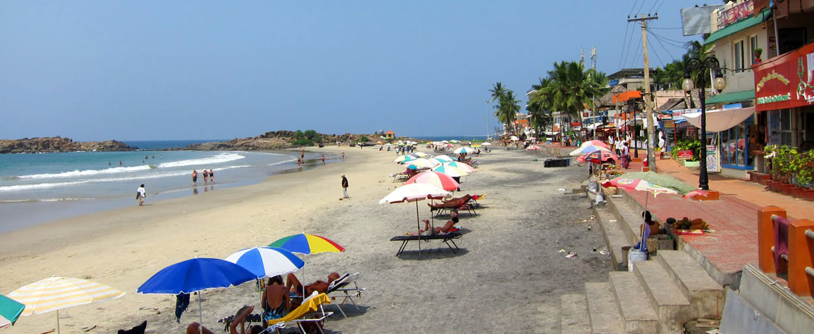 Beach vacation in Kerala